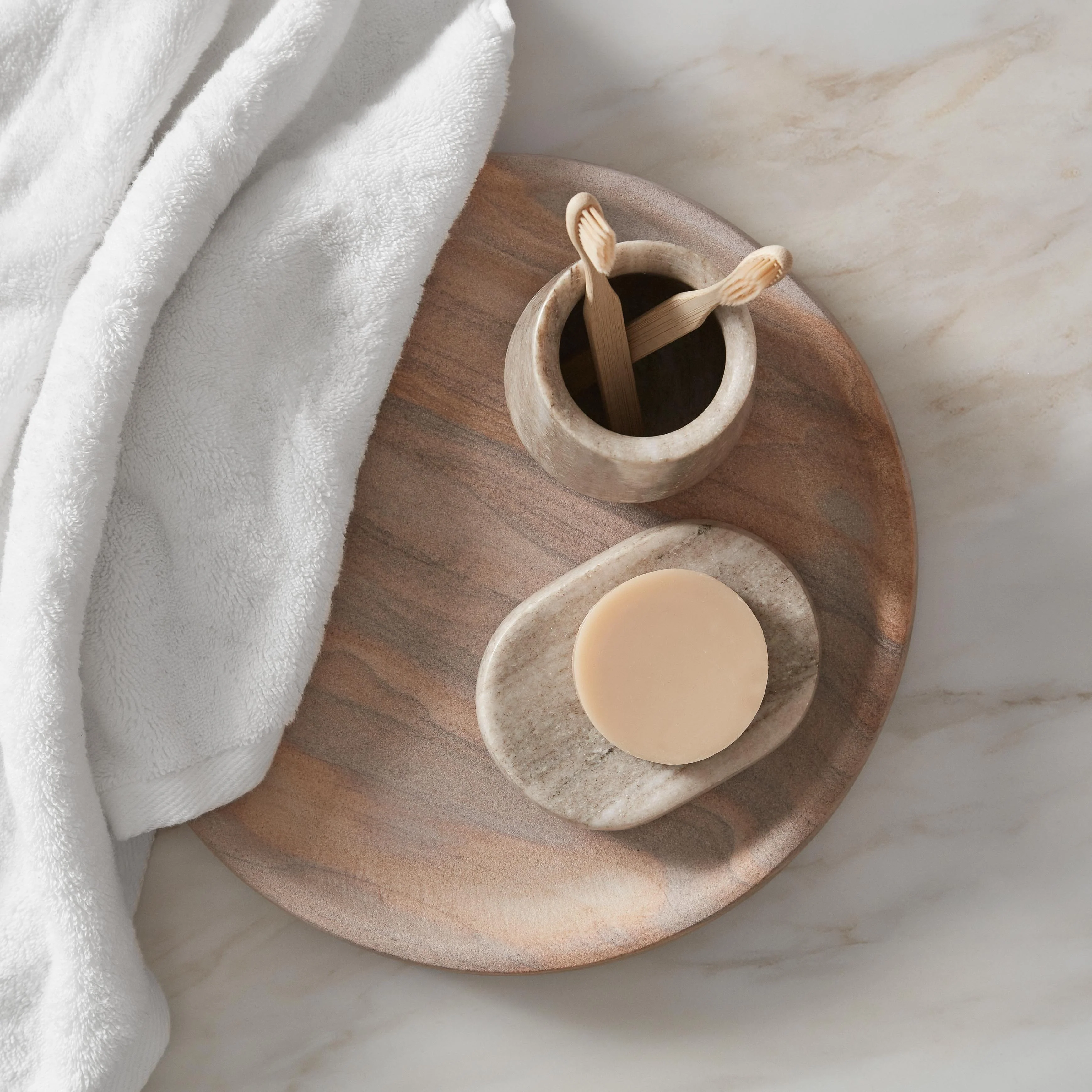 Riya Marble Soap Dish - Image 8