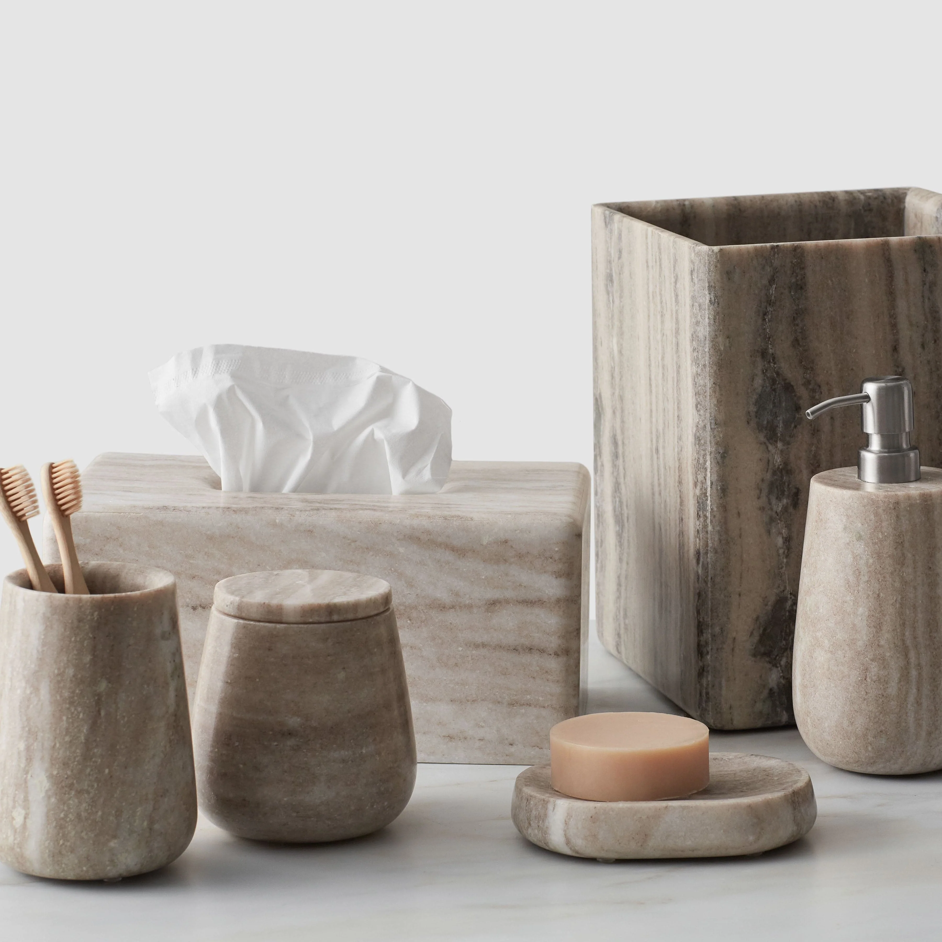 Riya Marble Tissue Box - Image 7