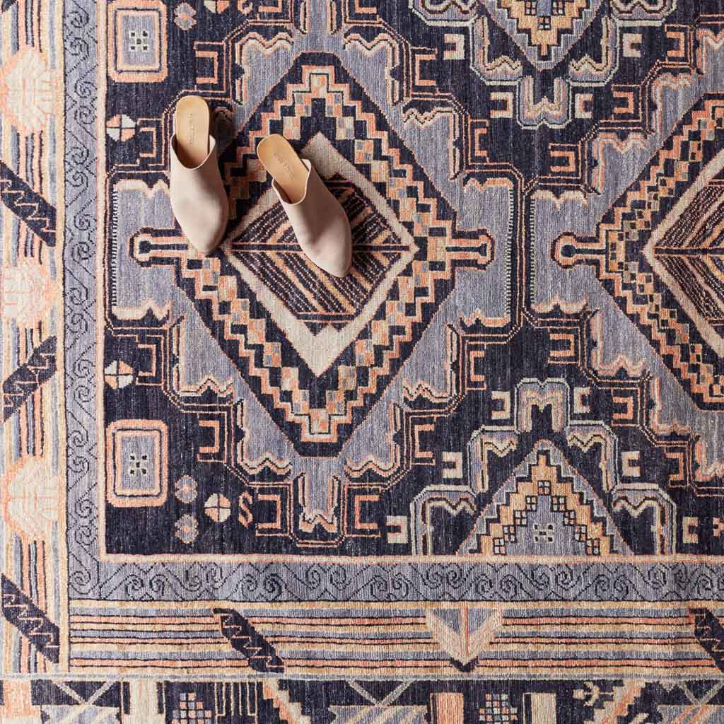 Salma Hand-Knotted Area Rug - Image 2