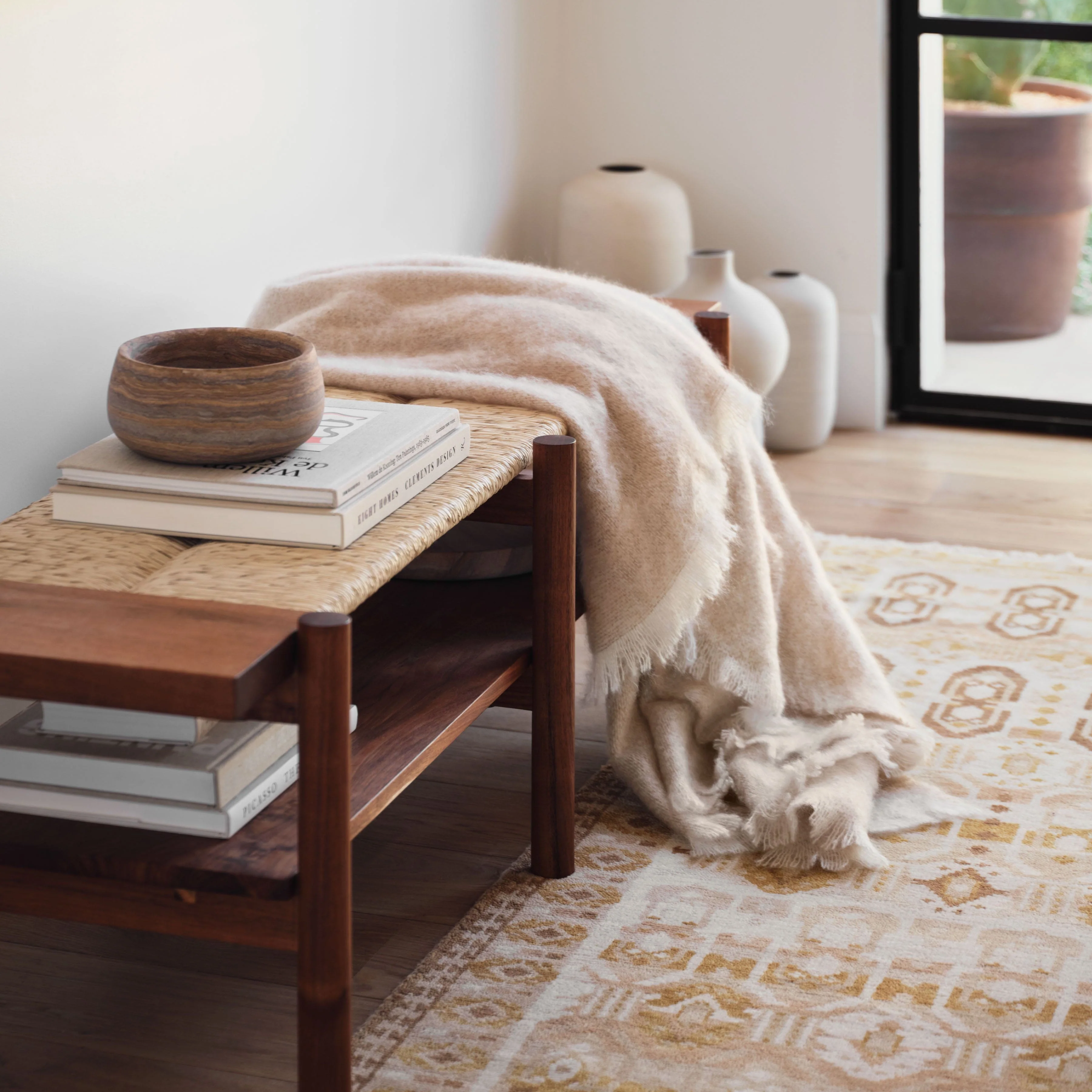 San Pedro Woven Bench - Image 8