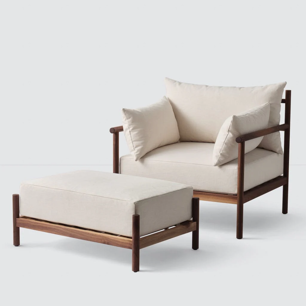 Santo Rectangular Ottoman - Image 7