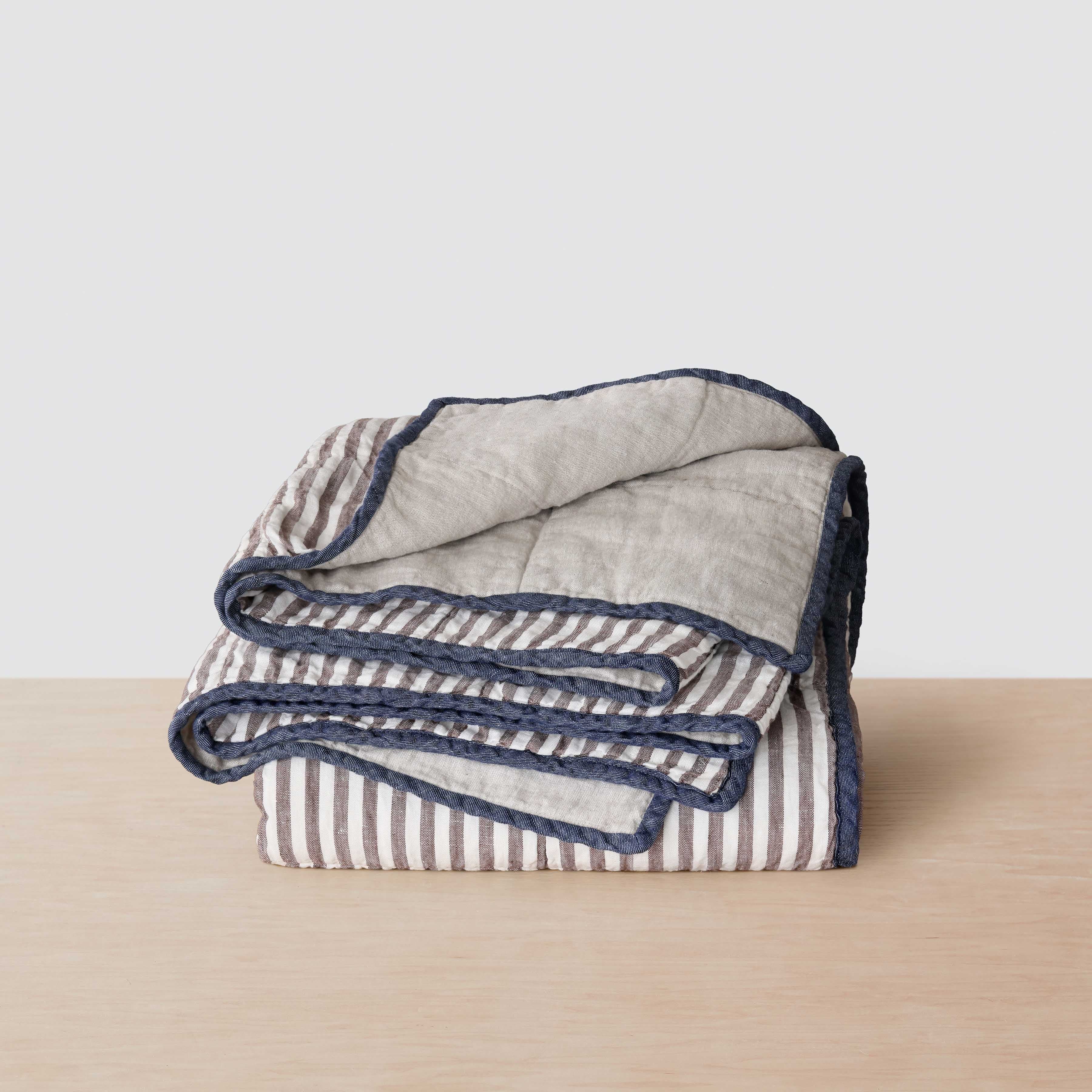 Simple Lines Quilted Throw - Image 6