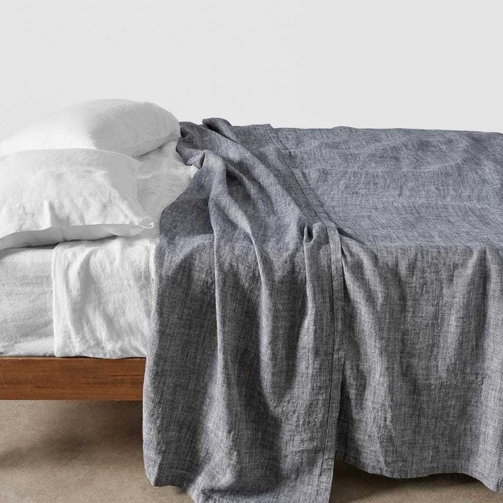 Stonewashed Linen Bed Cover - Image 11
