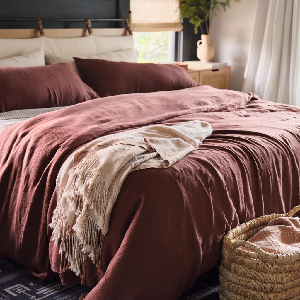 Stonewashed Linen Duvet Cover - Image 15