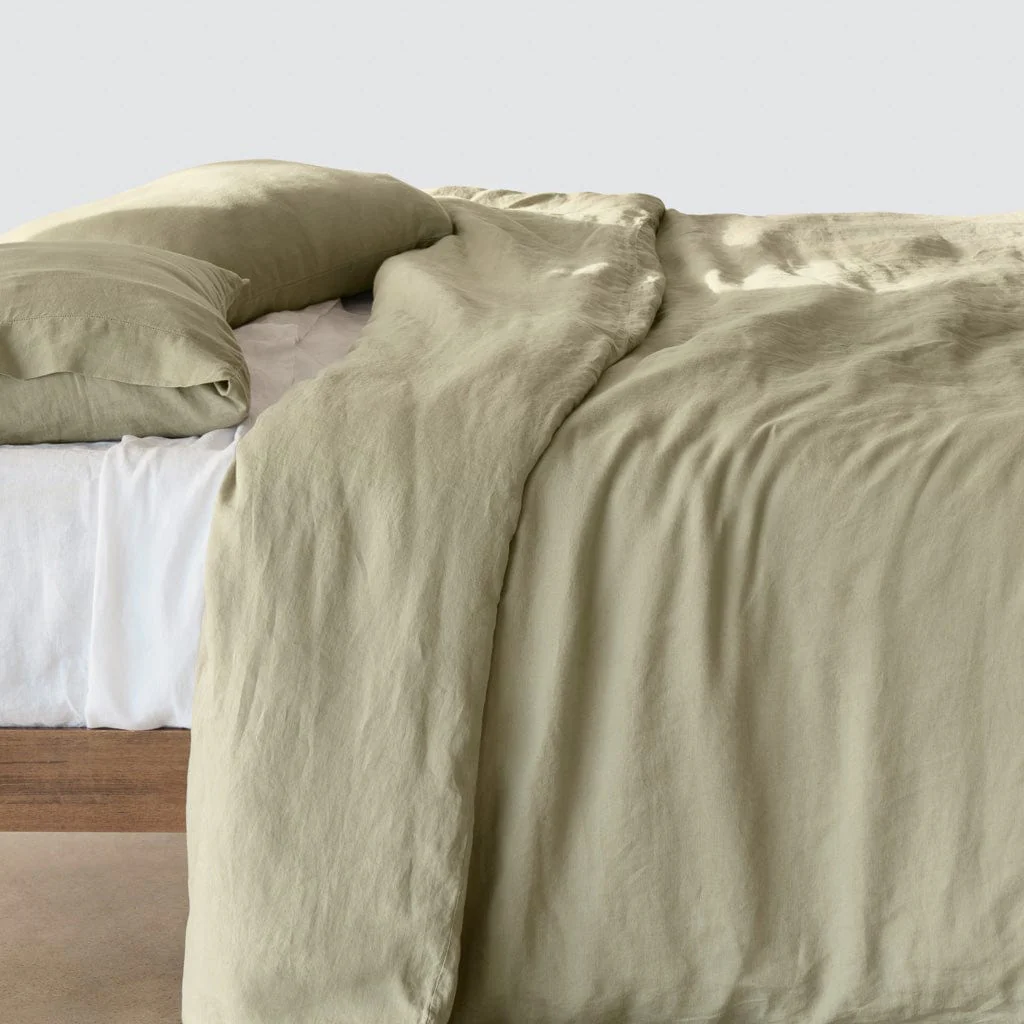 Stonewashed Linen Duvet Cover - Image 3