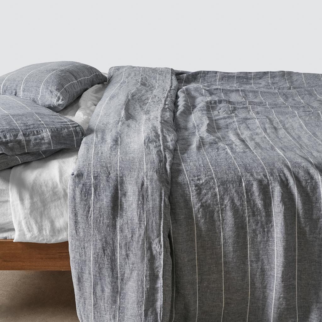 Stonewashed Linen Duvet Cover - Image 32