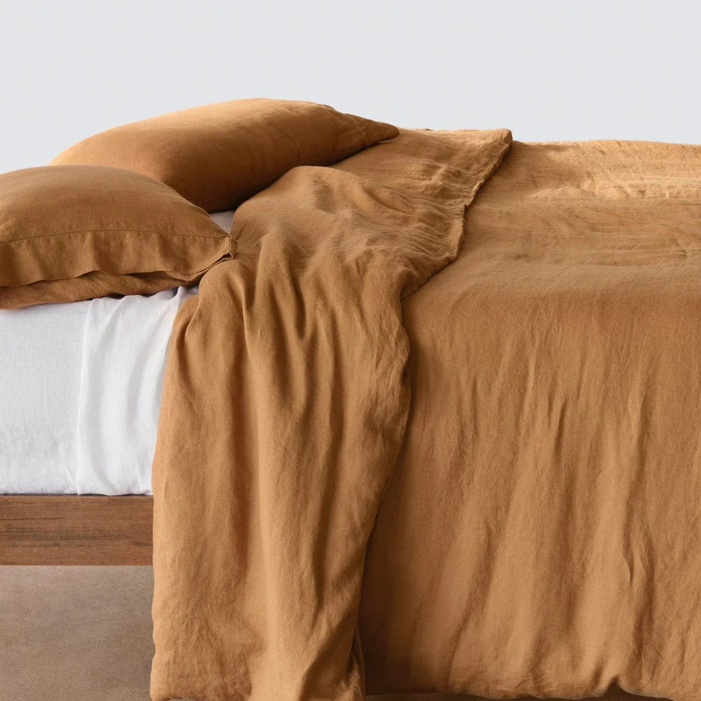 Stonewashed Linen Duvet Cover - Image 6