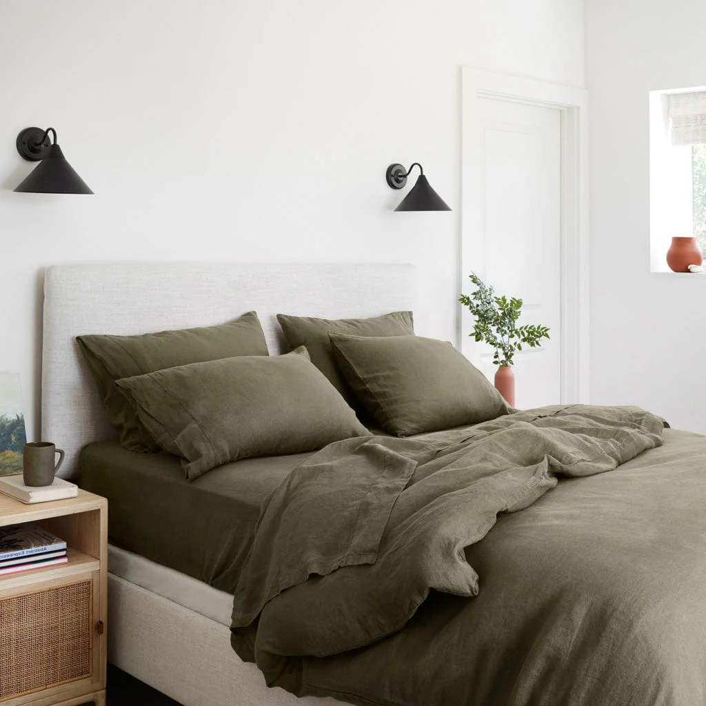Stonewashed Linen Duvet Cover - Image 10