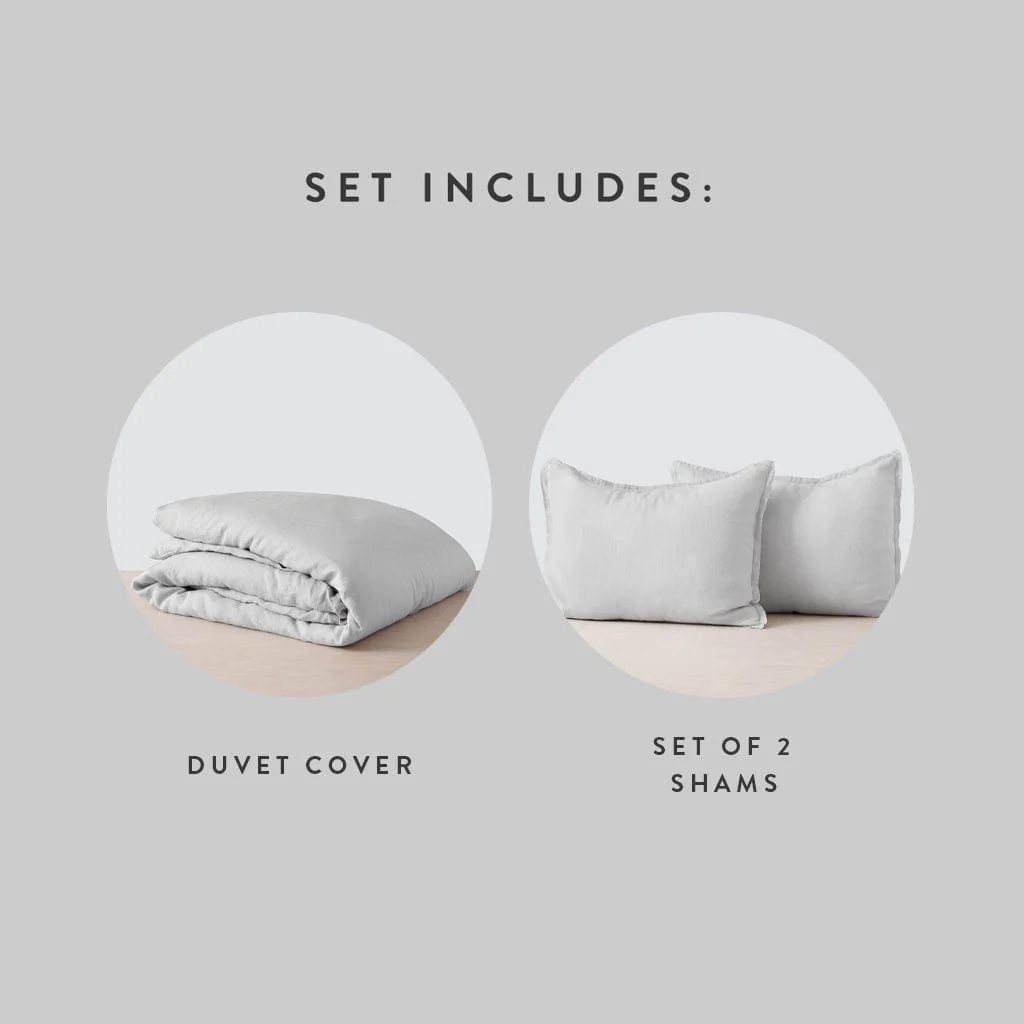 Stonewashed Linen Duvet Cover - Image 101