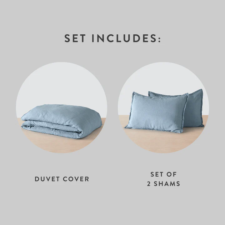 Stonewashed Linen Duvet Cover - Image 128