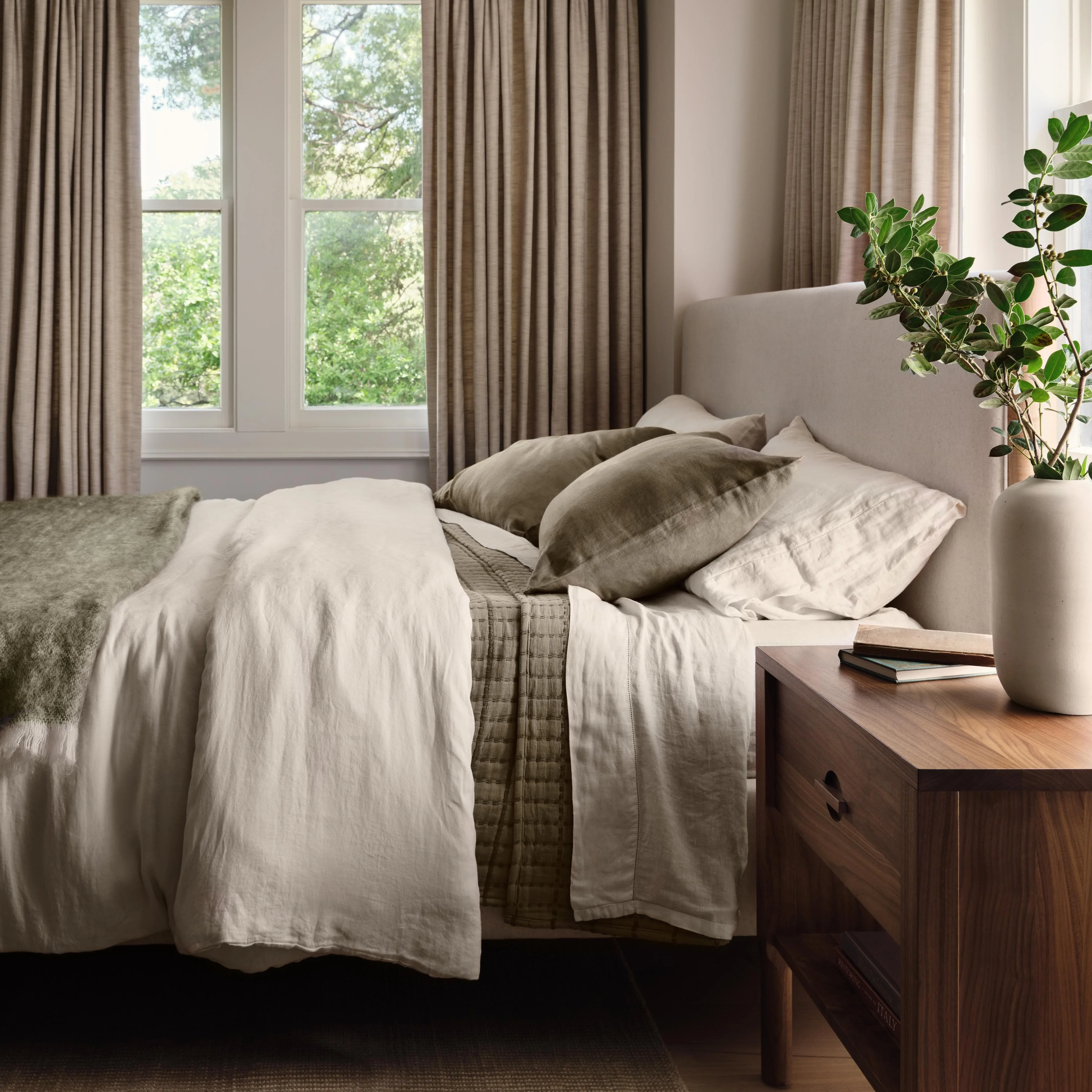 Stonewashed Linen Duvet Cover - Image 18