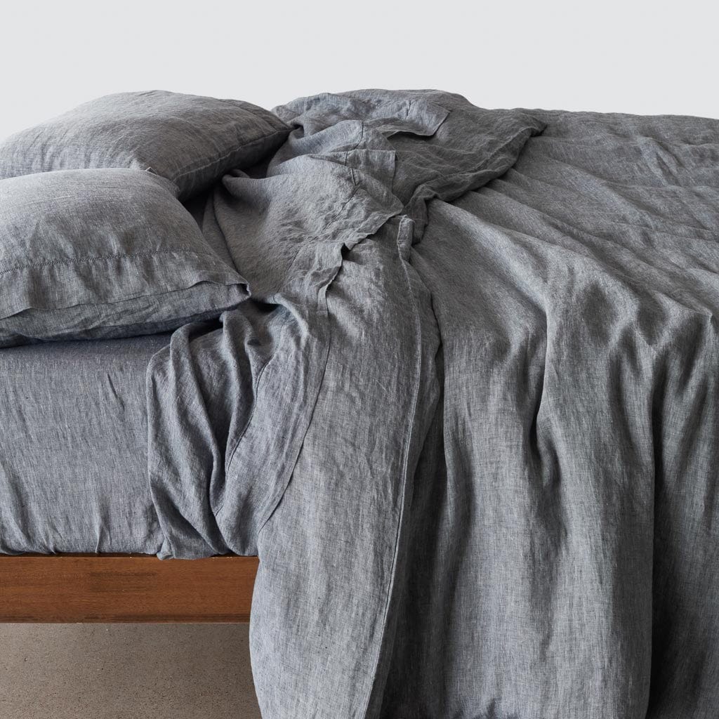 Stonewashed Linen Duvet Cover - Image 28