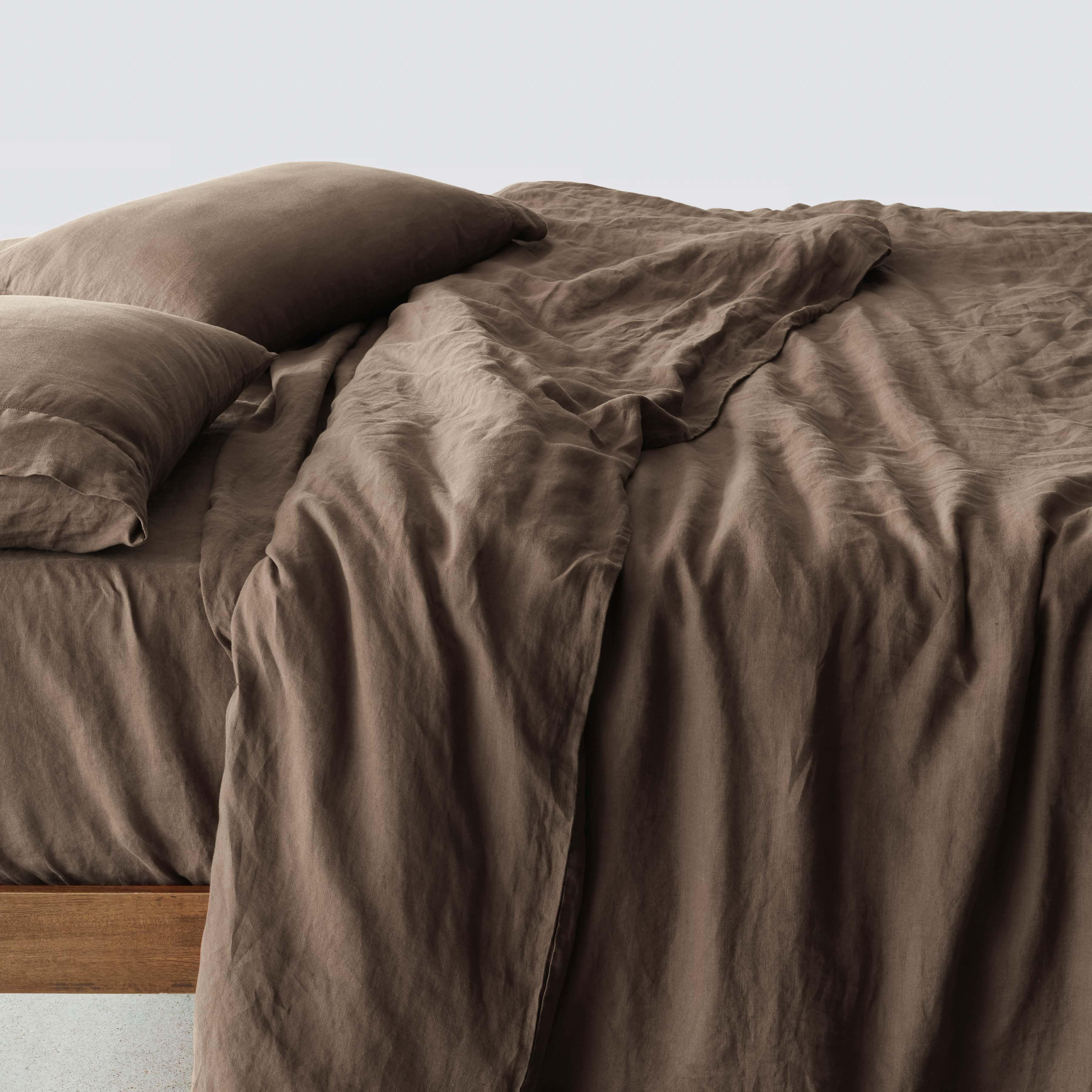 Stonewashed Linen Duvet Cover - Image 33