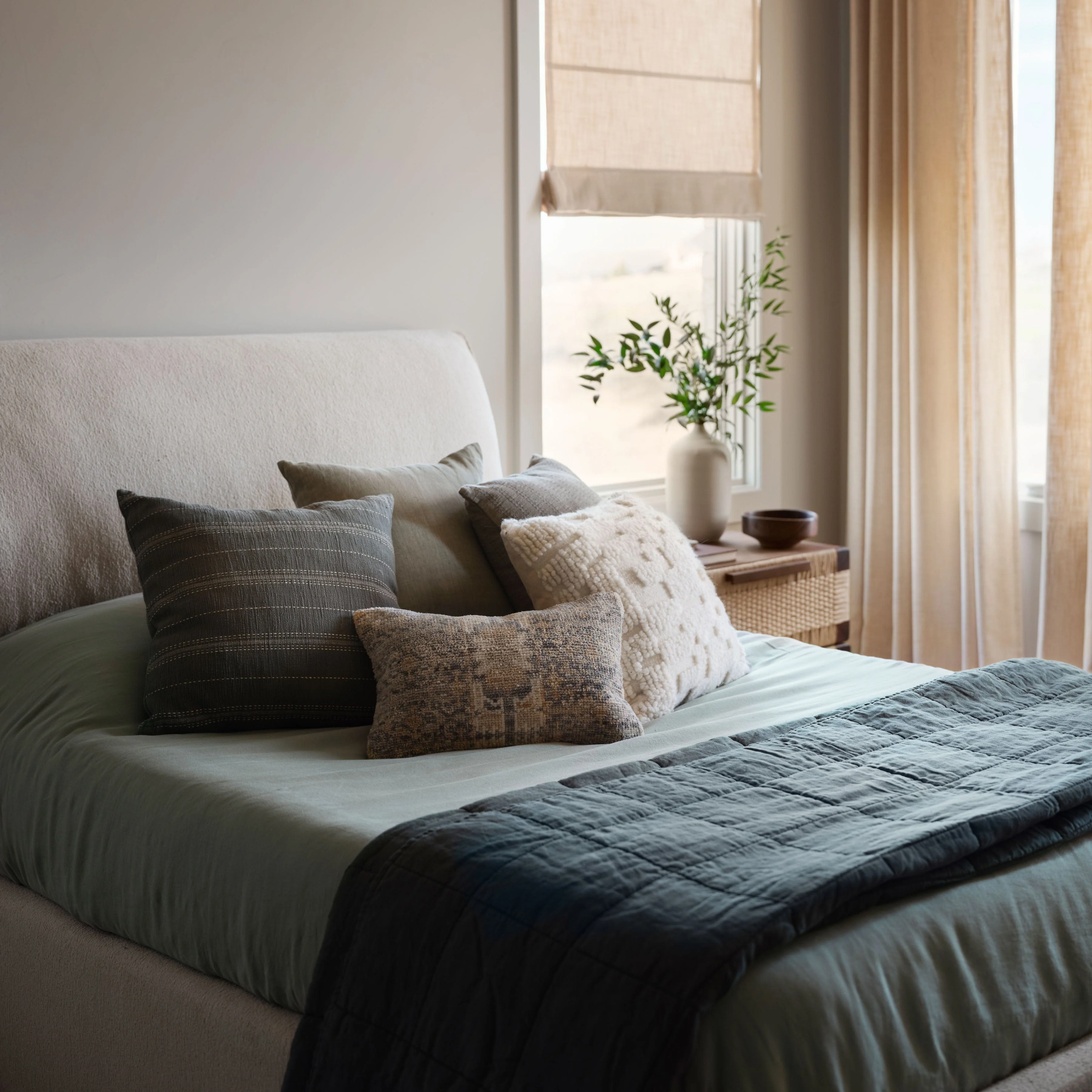 Stonewashed Linen Duvet Cover - Image 40