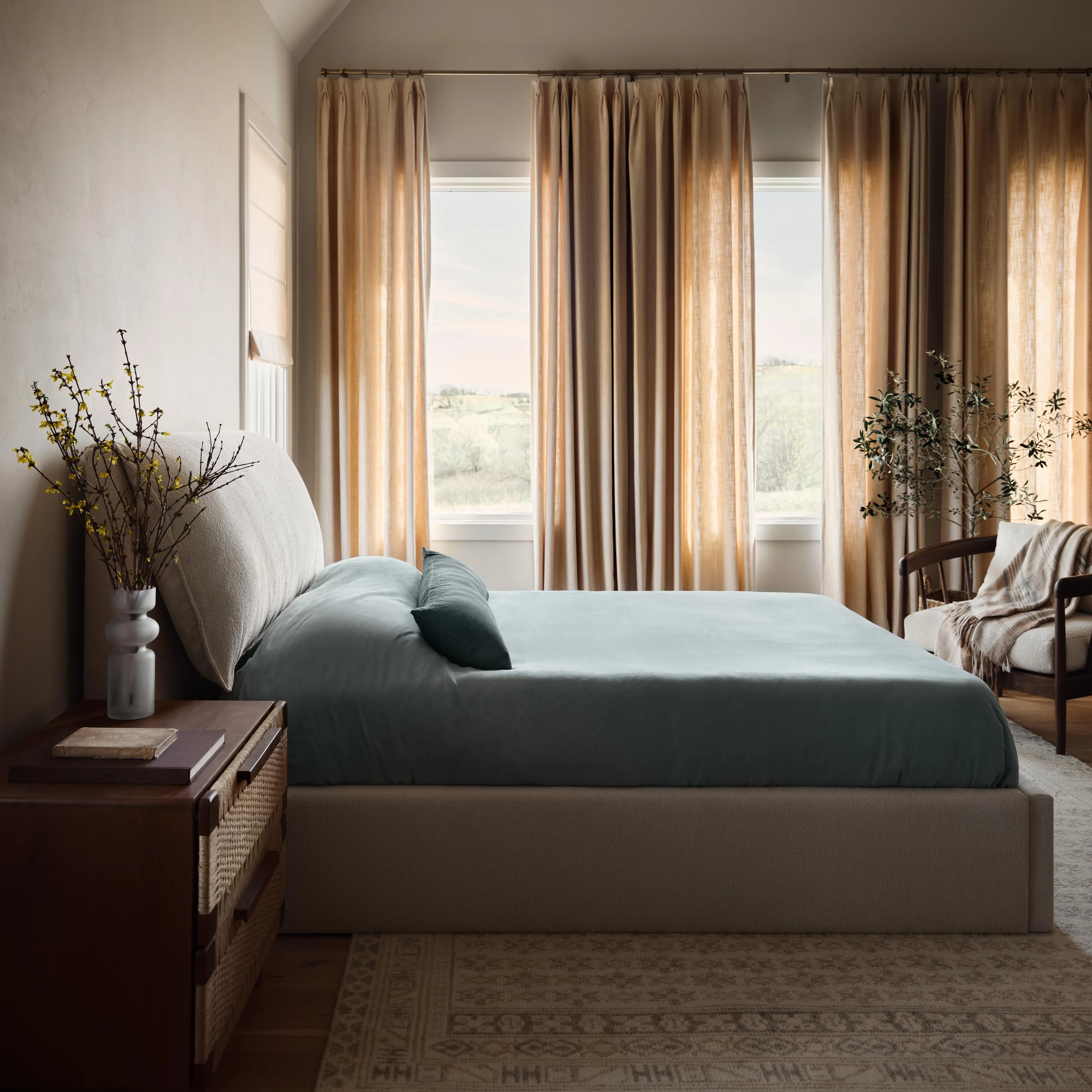 Stonewashed Linen Duvet Cover - Image 41
