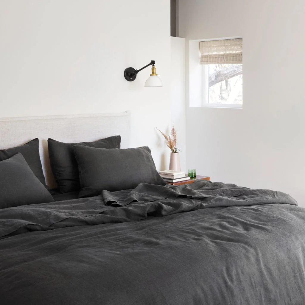 Stonewashed Linen Duvet Cover - Image 48