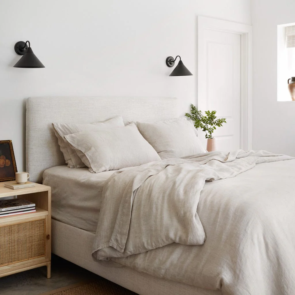 Stonewashed Linen Duvet Cover - Image 55