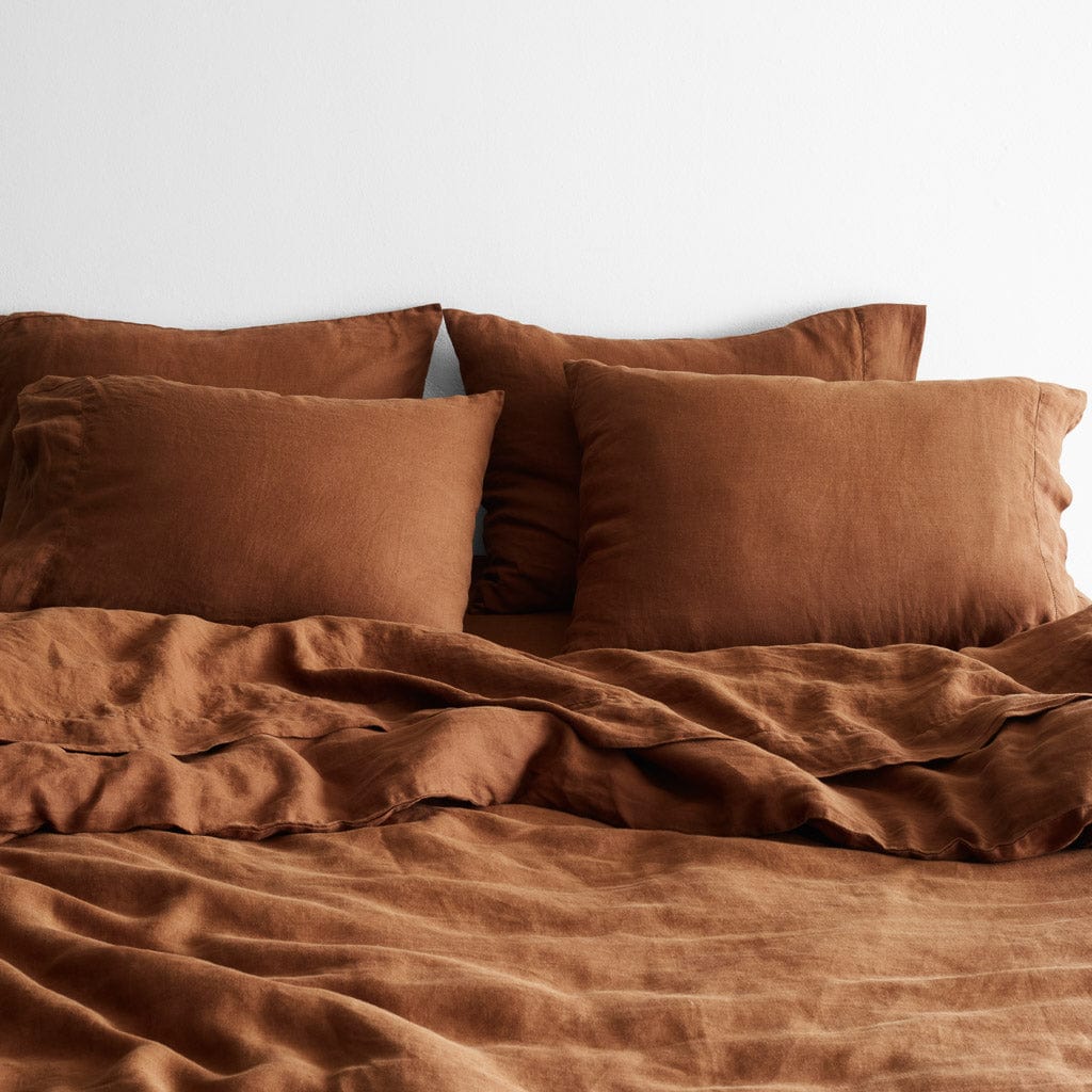Stonewashed Linen Duvet Cover - Image 61
