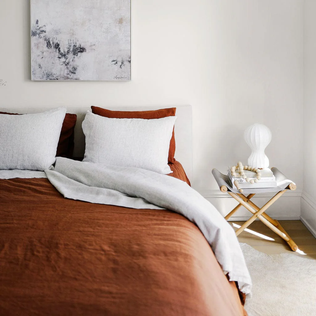 Stonewashed Linen Duvet Cover - Image 67