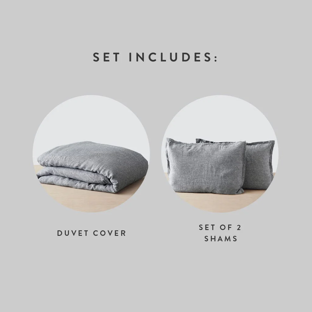Stonewashed Linen Duvet Cover - Image 99