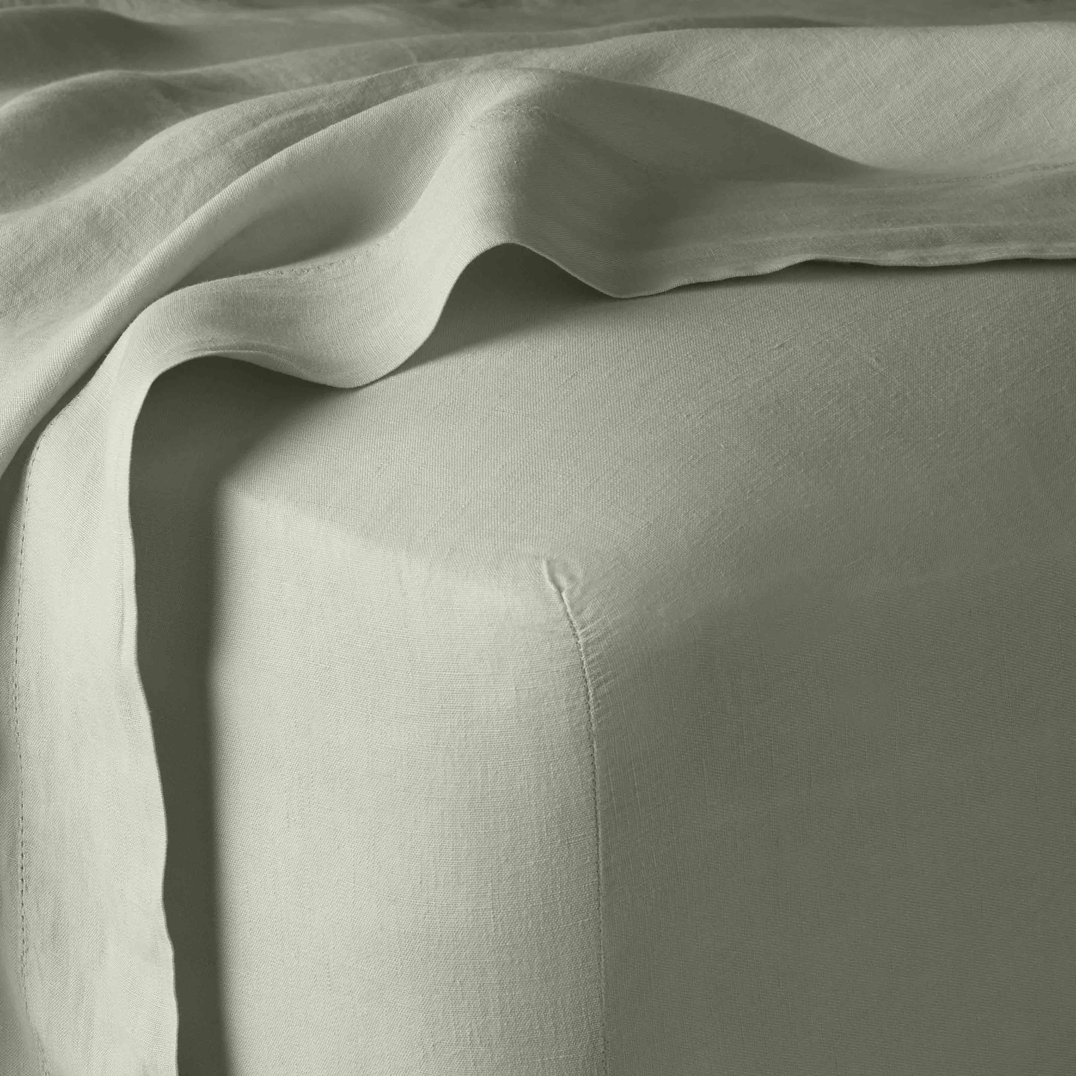 Stonewashed Linen Sheet Set - Image 95