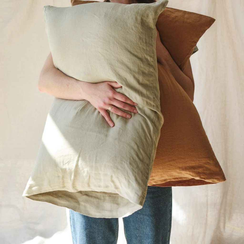 Stonewashed Linen Pillowcases - Image 53