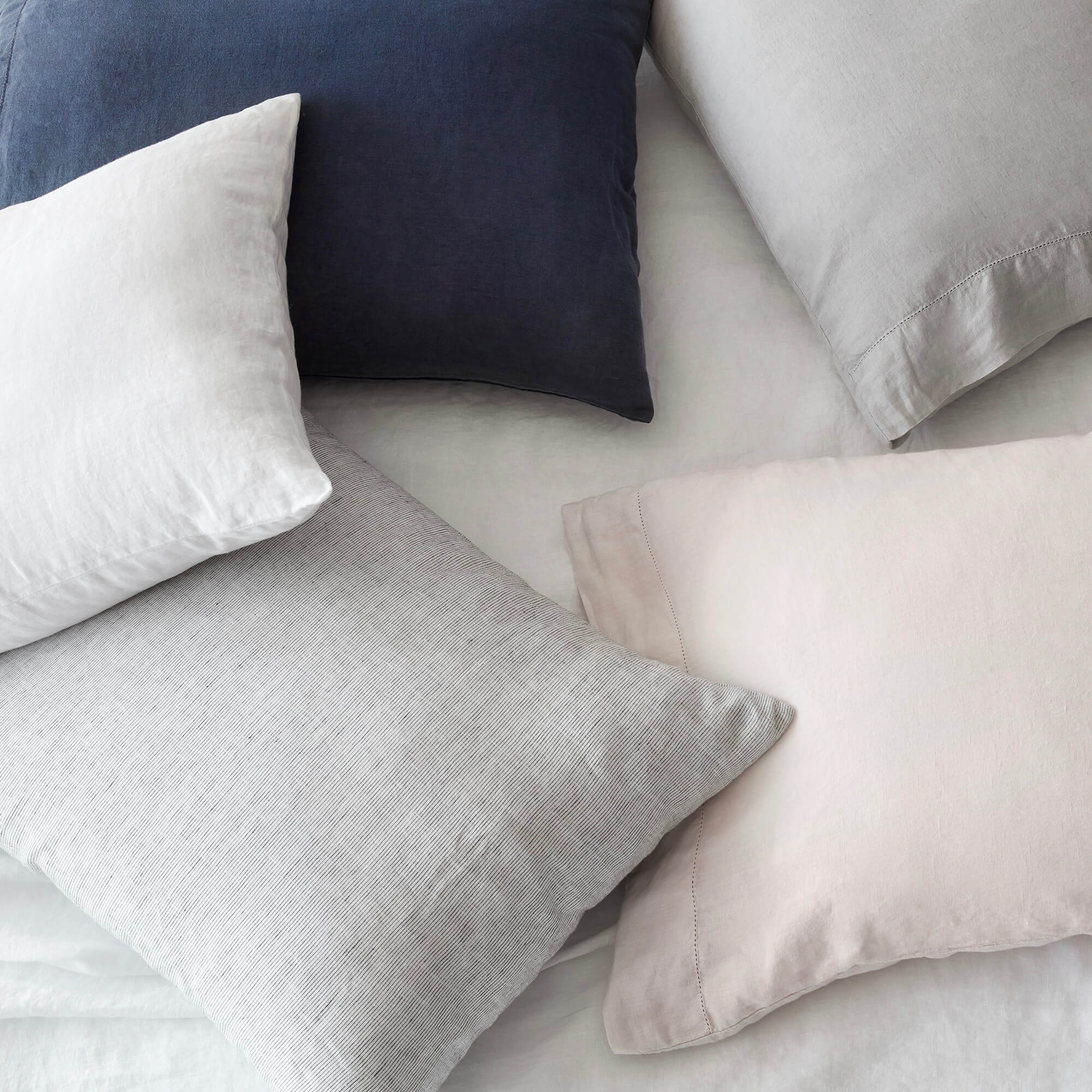 Stonewashed Linen Pillowcases - Image 38