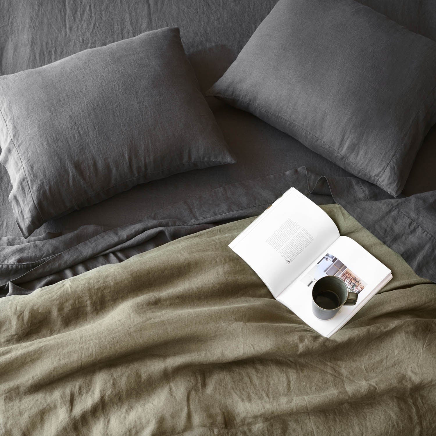 Stonewashed Linen Pillowcases - Image 73