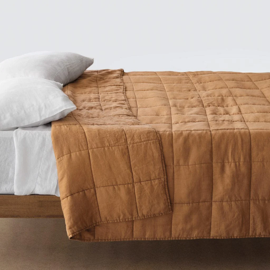 Stonewashed Linen Quilt - Image 7