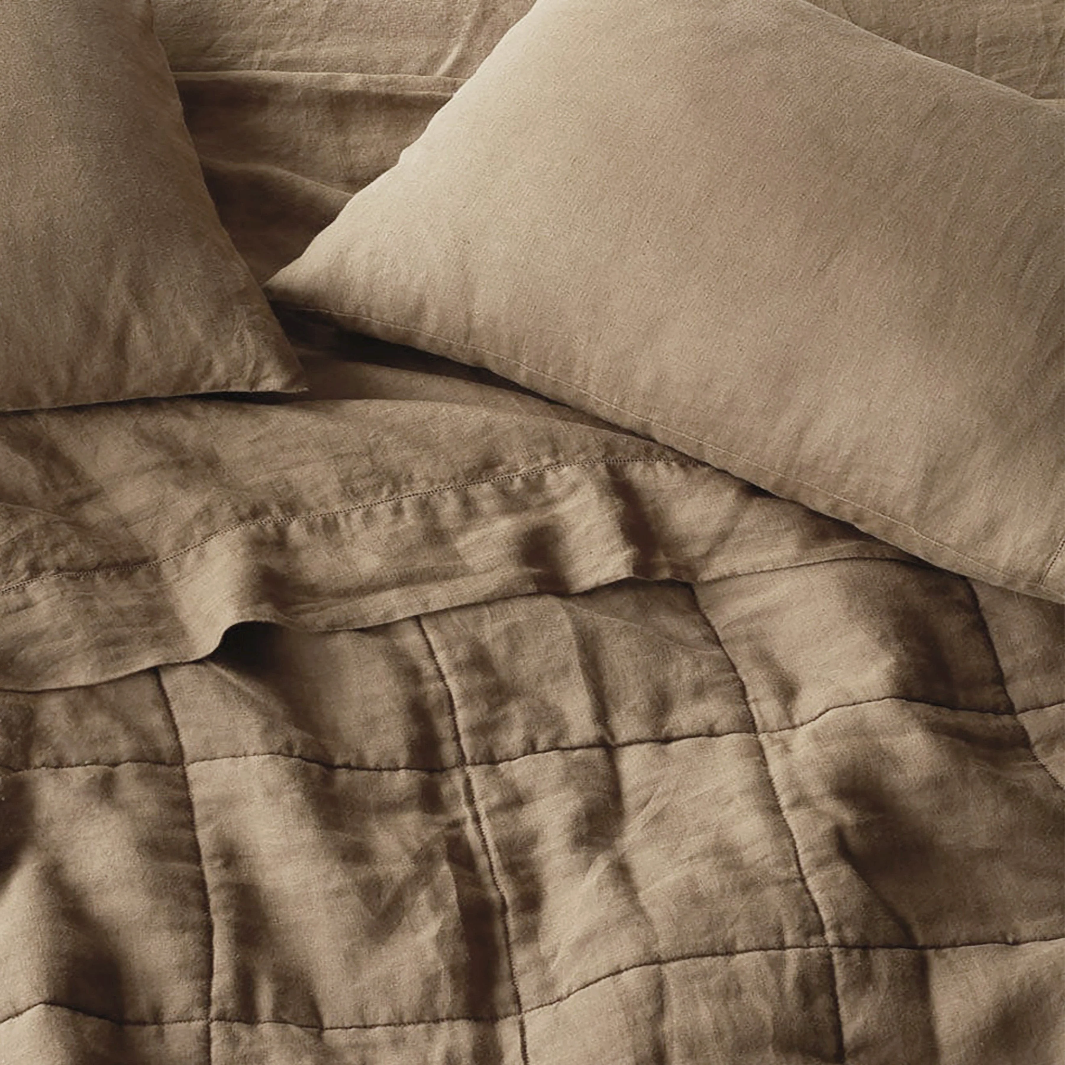 Stonewashed Linen Quilt - Image 17