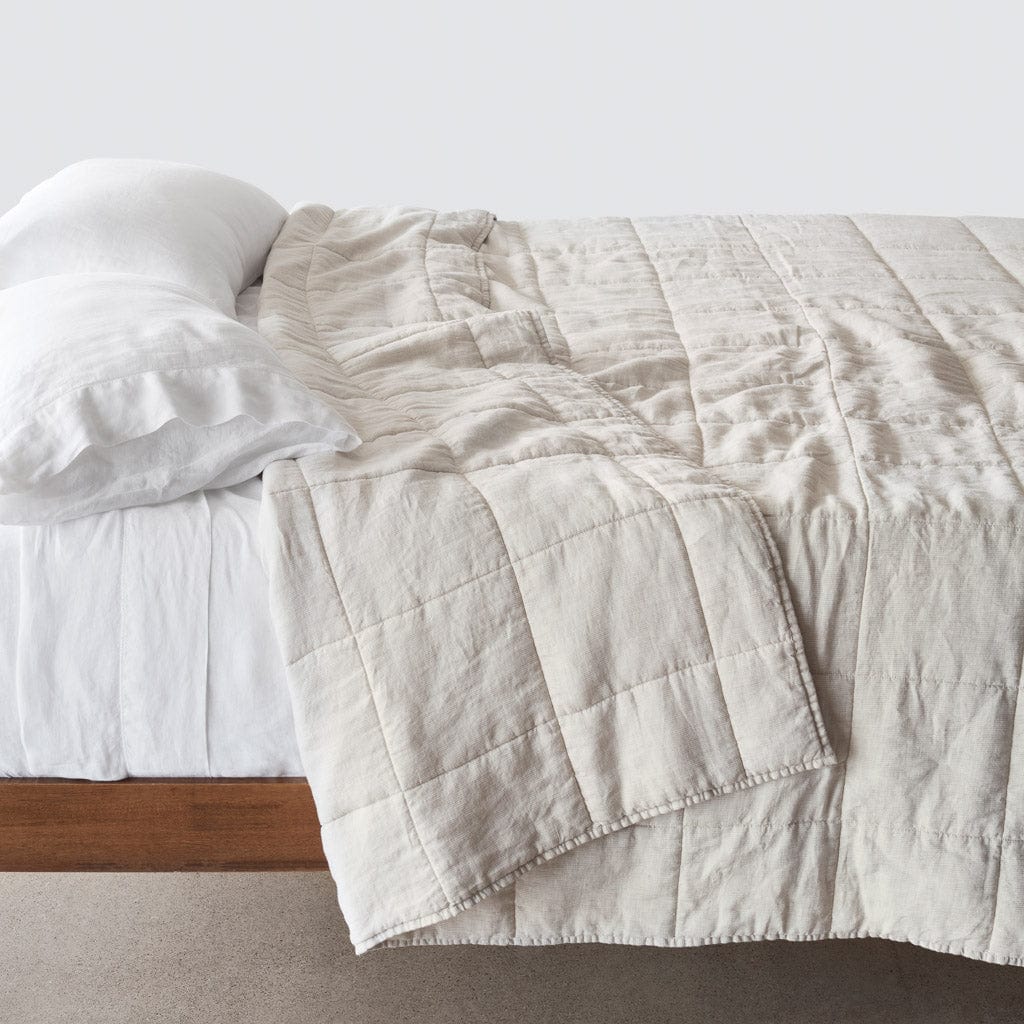 Stonewashed Linen Quilt - Image 27