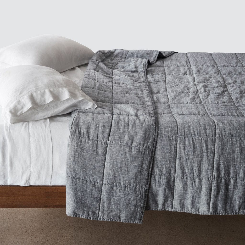 Stonewashed Linen Quilt - Image 31