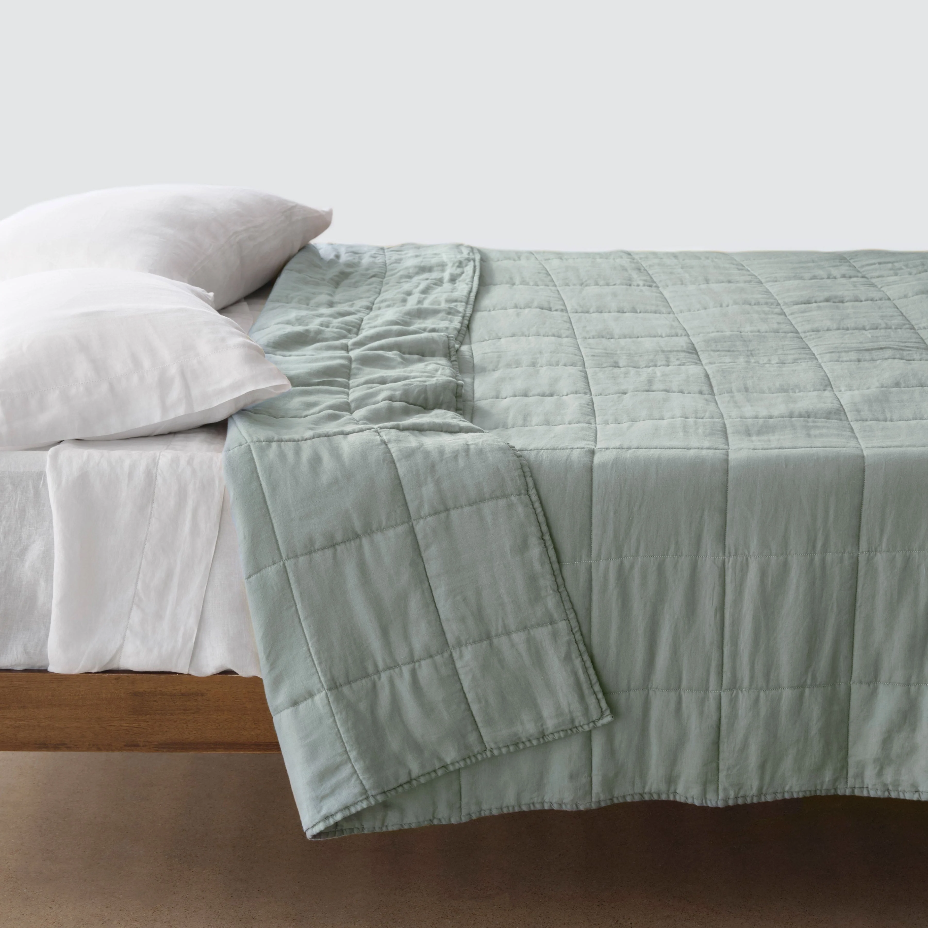 Stonewashed Linen Quilt - Image 32