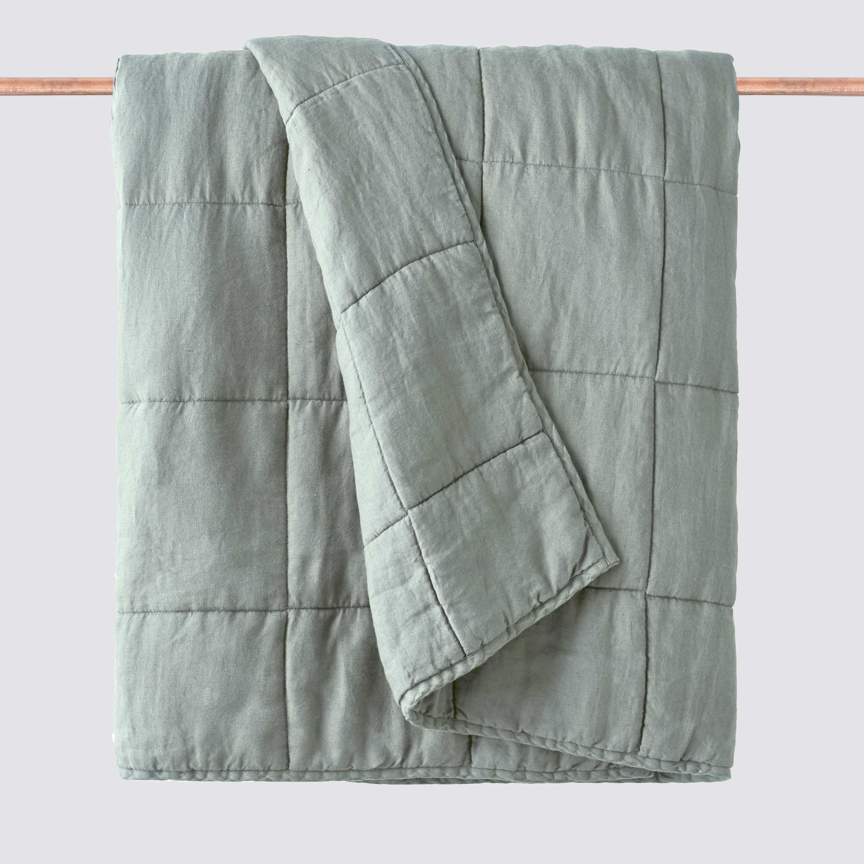 Stonewashed Linen Quilt - Image 33
