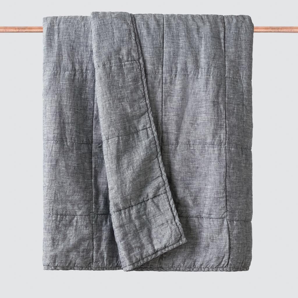 Stonewashed Linen Quilt - Image 35