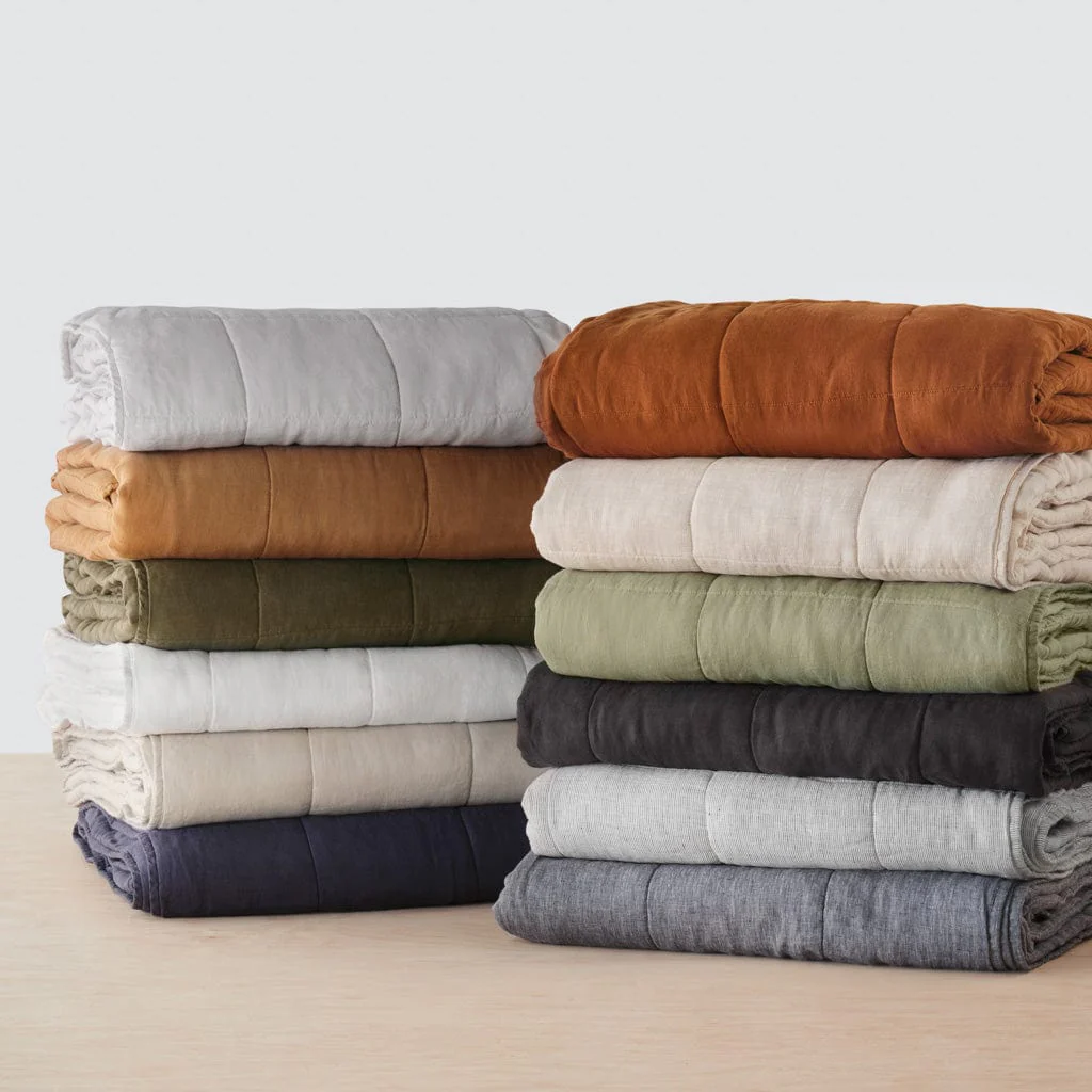 Stonewashed Linen Quilt - Image 39