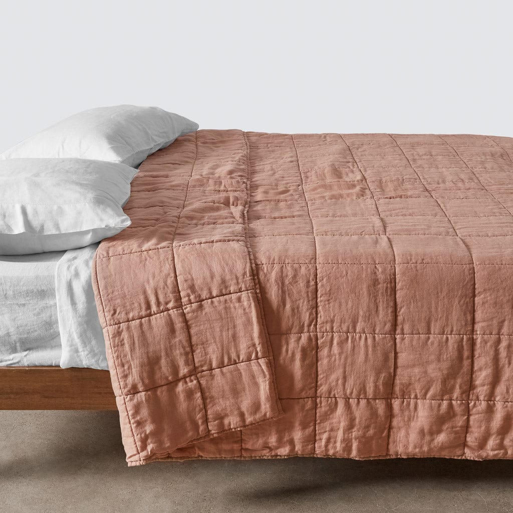 Stonewashed Linen Quilt - Image 40
