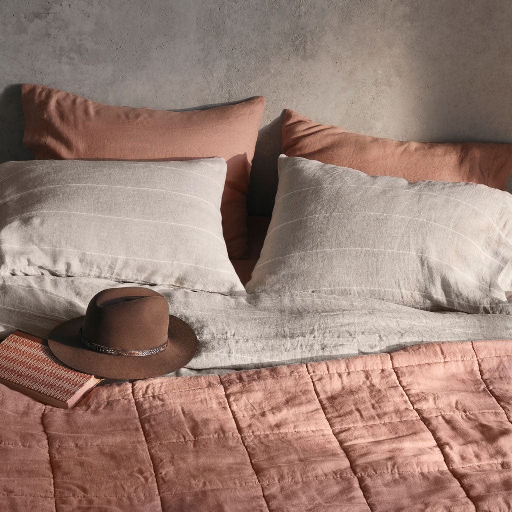Stonewashed Linen Quilt - Image 42