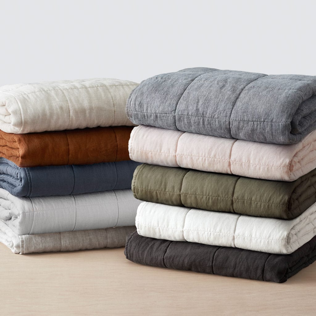 Stonewashed Linen Quilt - Image 51