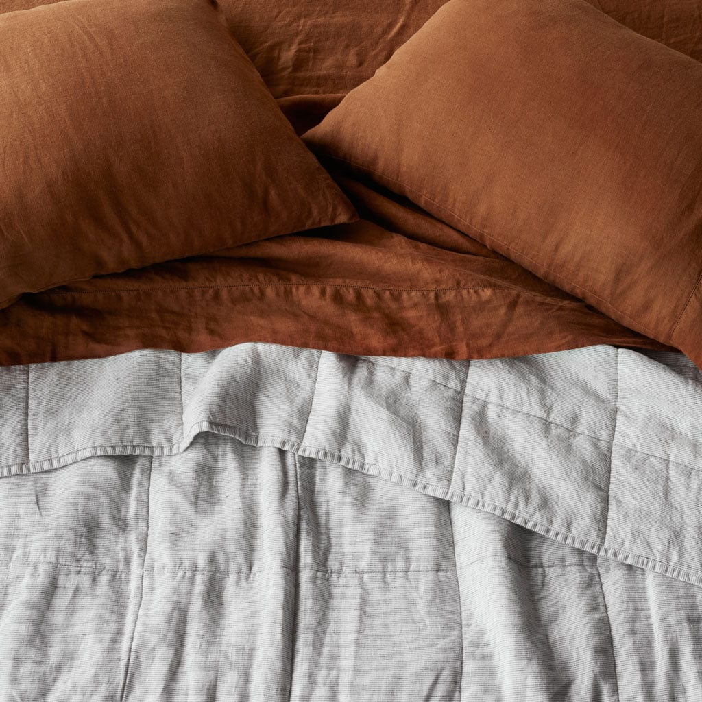 Stonewashed Linen Quilt - Image 56