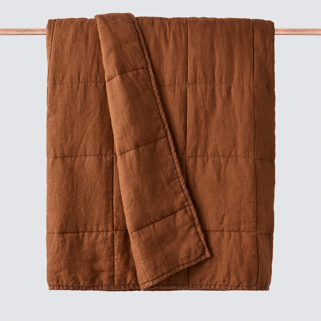 Stonewashed Linen Quilt - Image 58