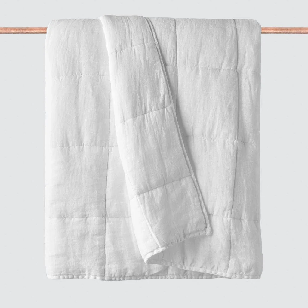 Stonewashed Linen Quilt - Image 65