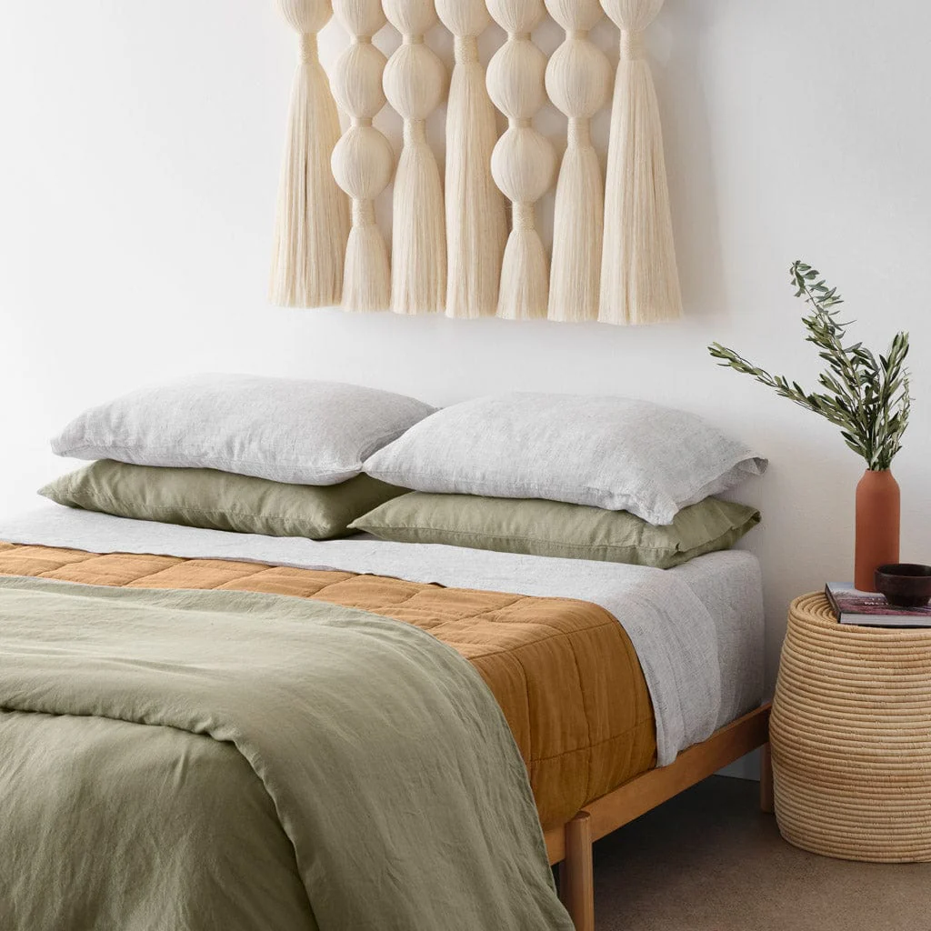 Stonewashed Linen Quilt - Image 69