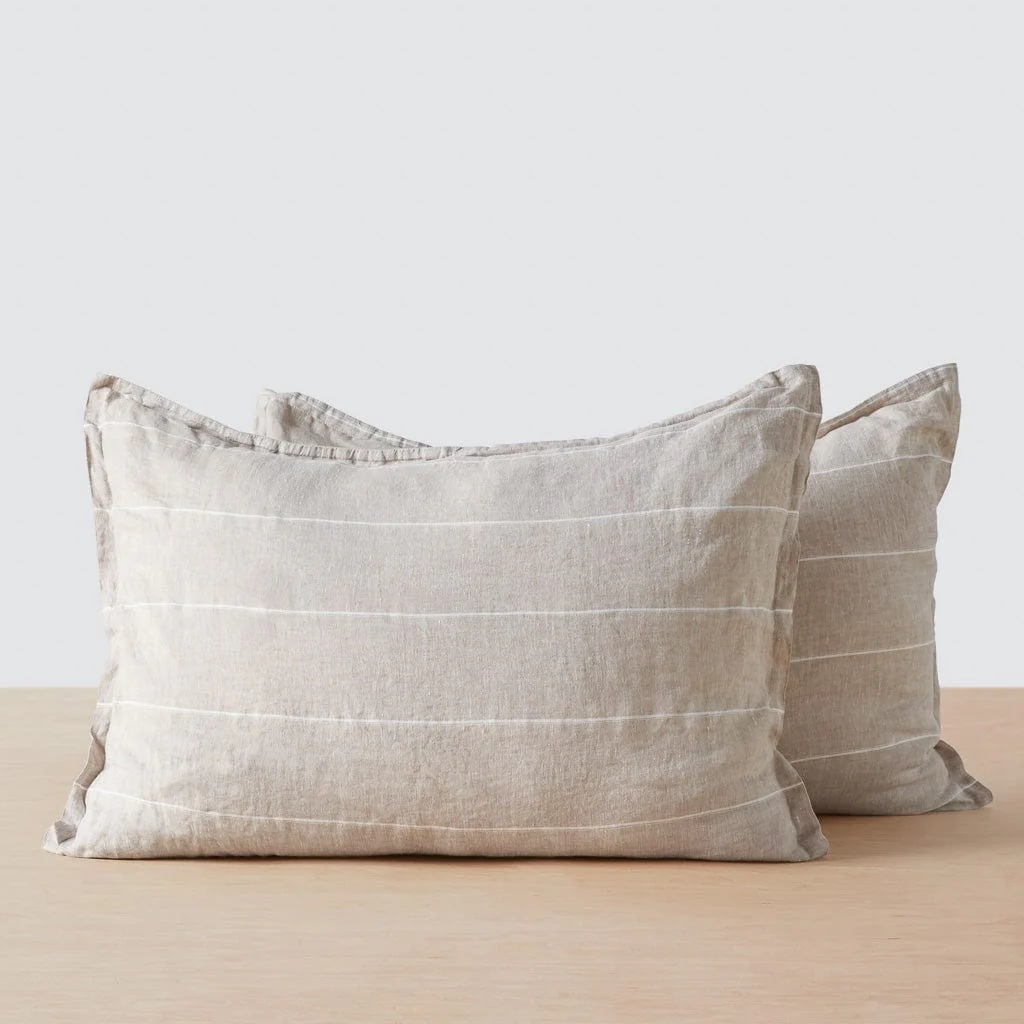 Stonewashed Linen Shams - Image 8