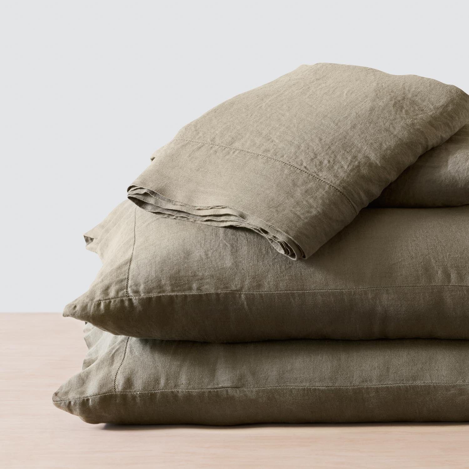 Stonewashed Linen Sheet Set - Image 10
