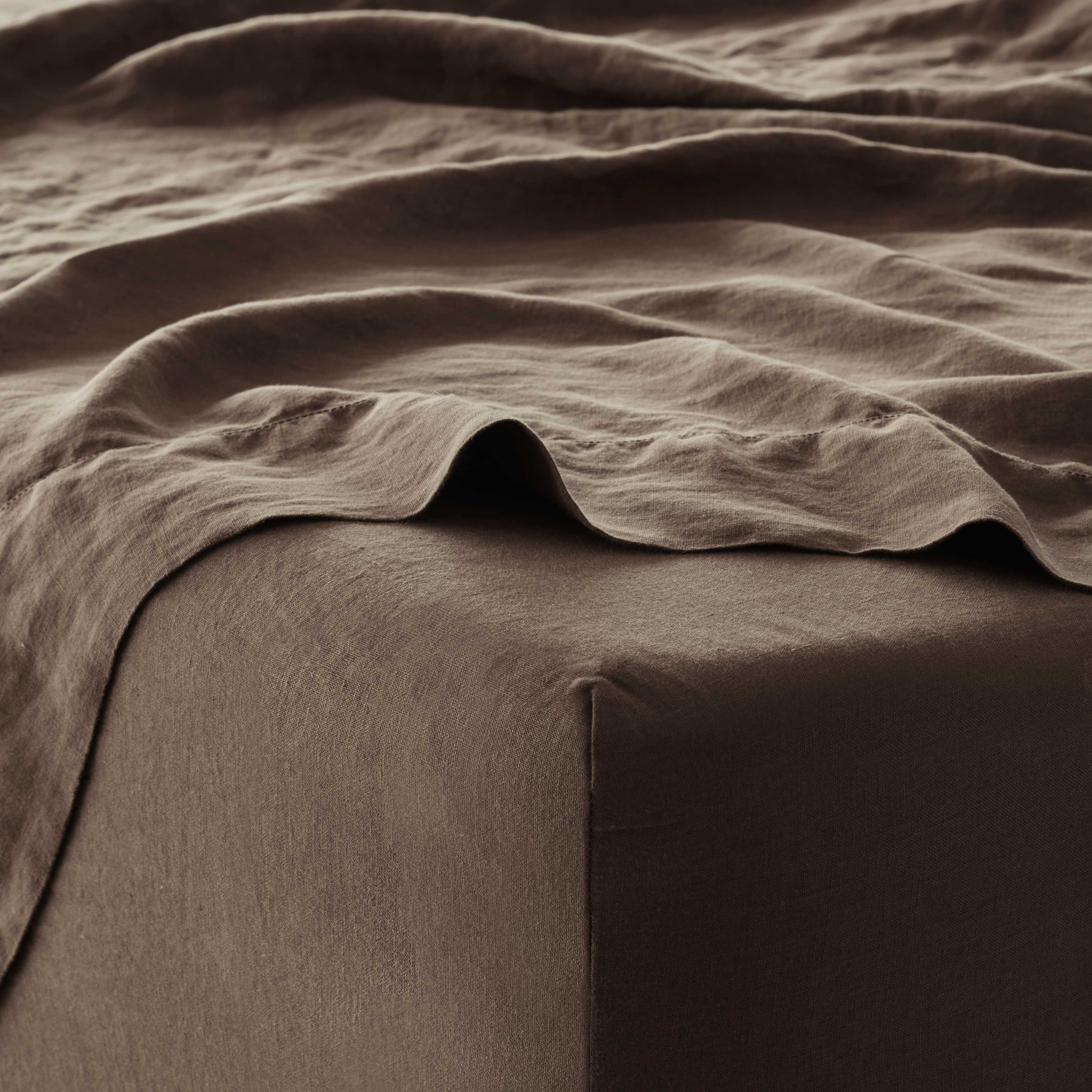 Stonewashed Linen Sheet Set - Image 15