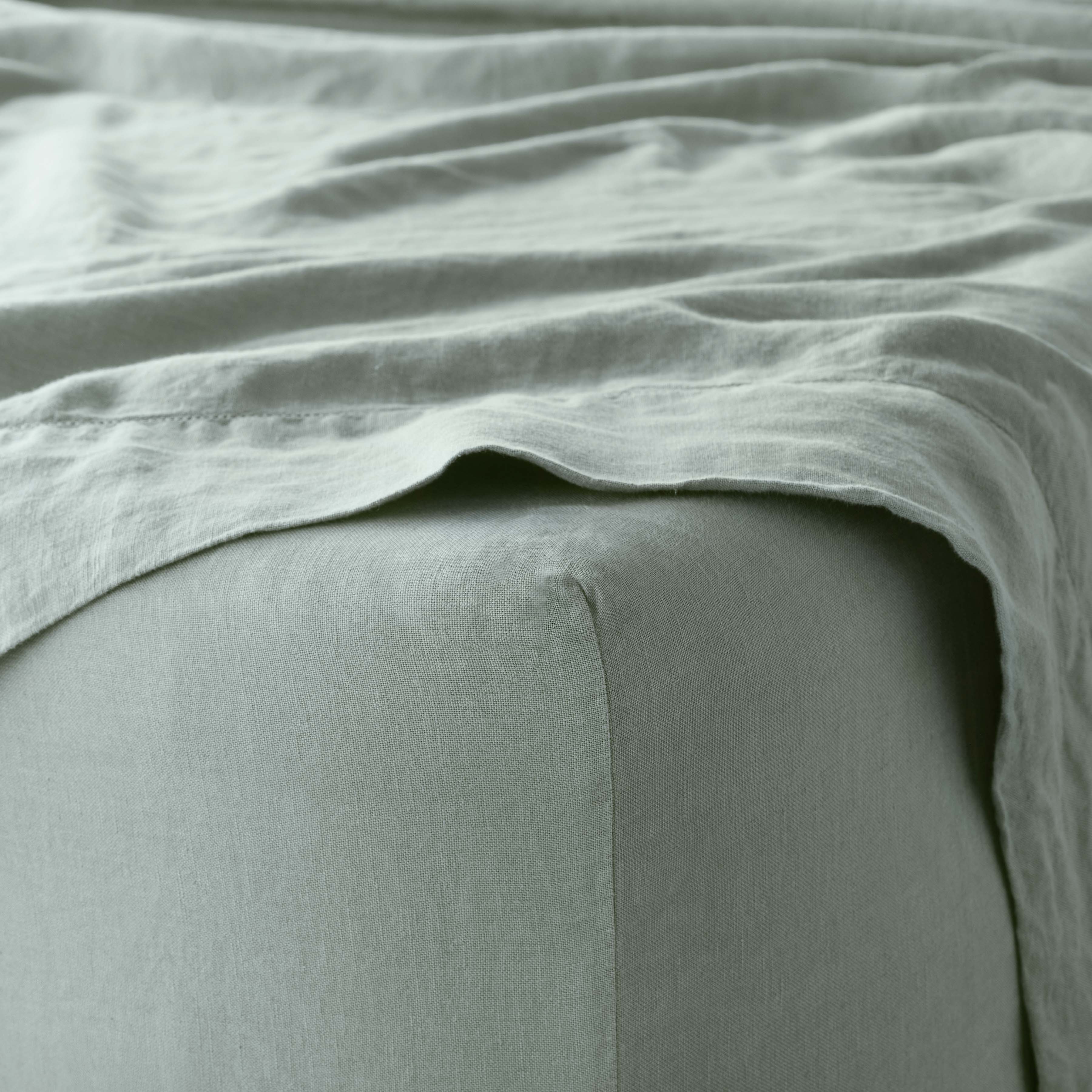 Stonewashed Linen Sheet Set - Image 19