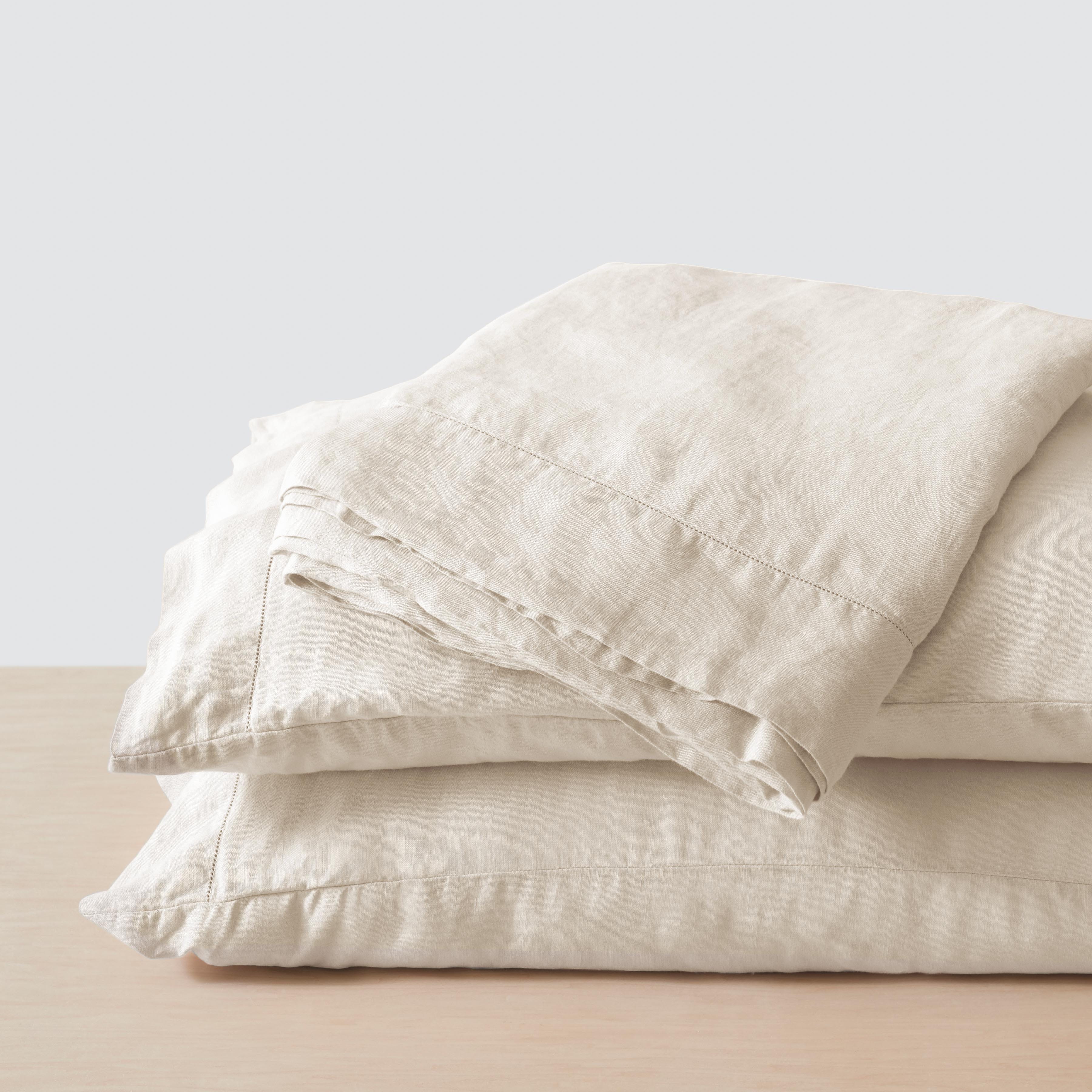 Stonewashed Linen Sheet Set - Image 22