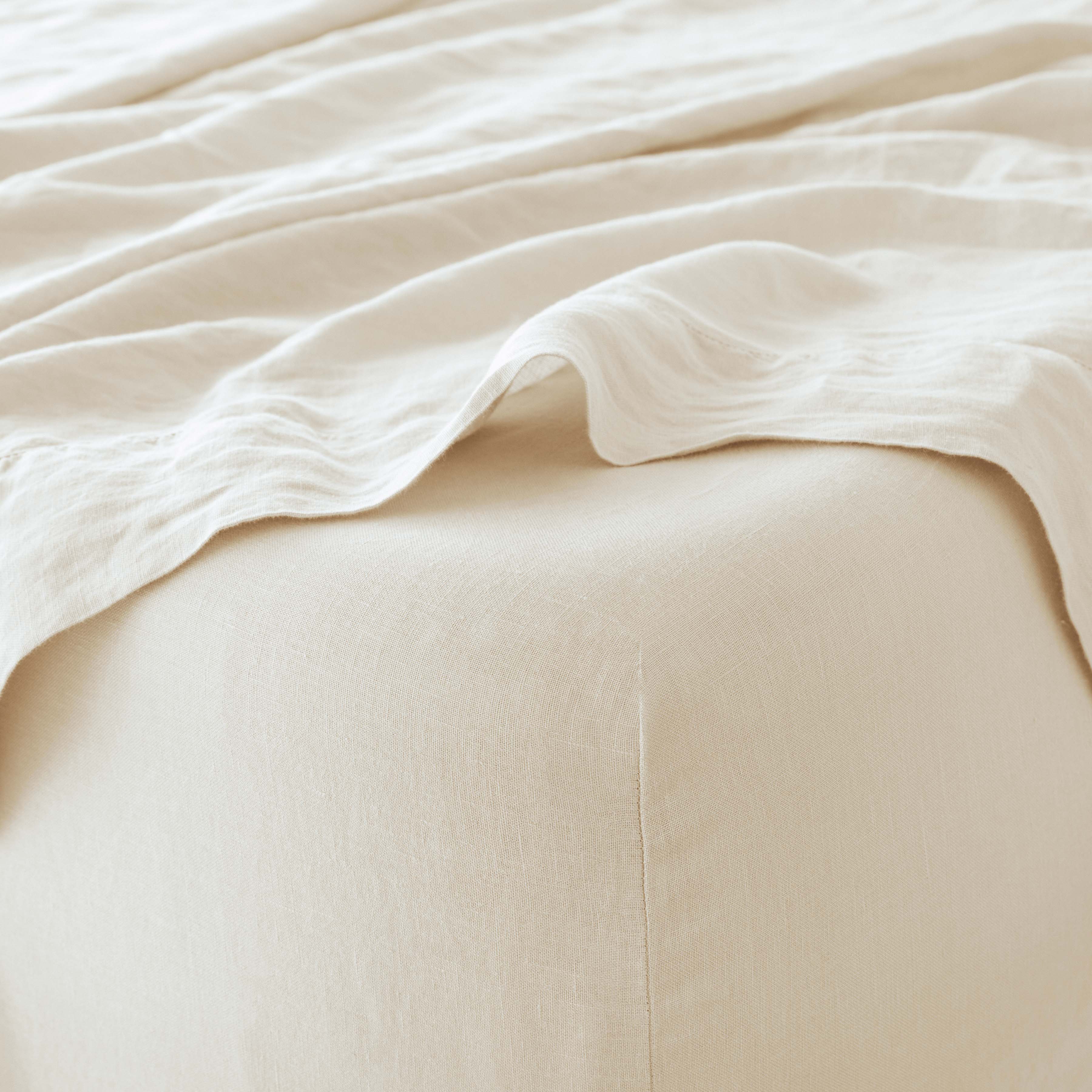 Stonewashed Linen Sheet Set - Image 25