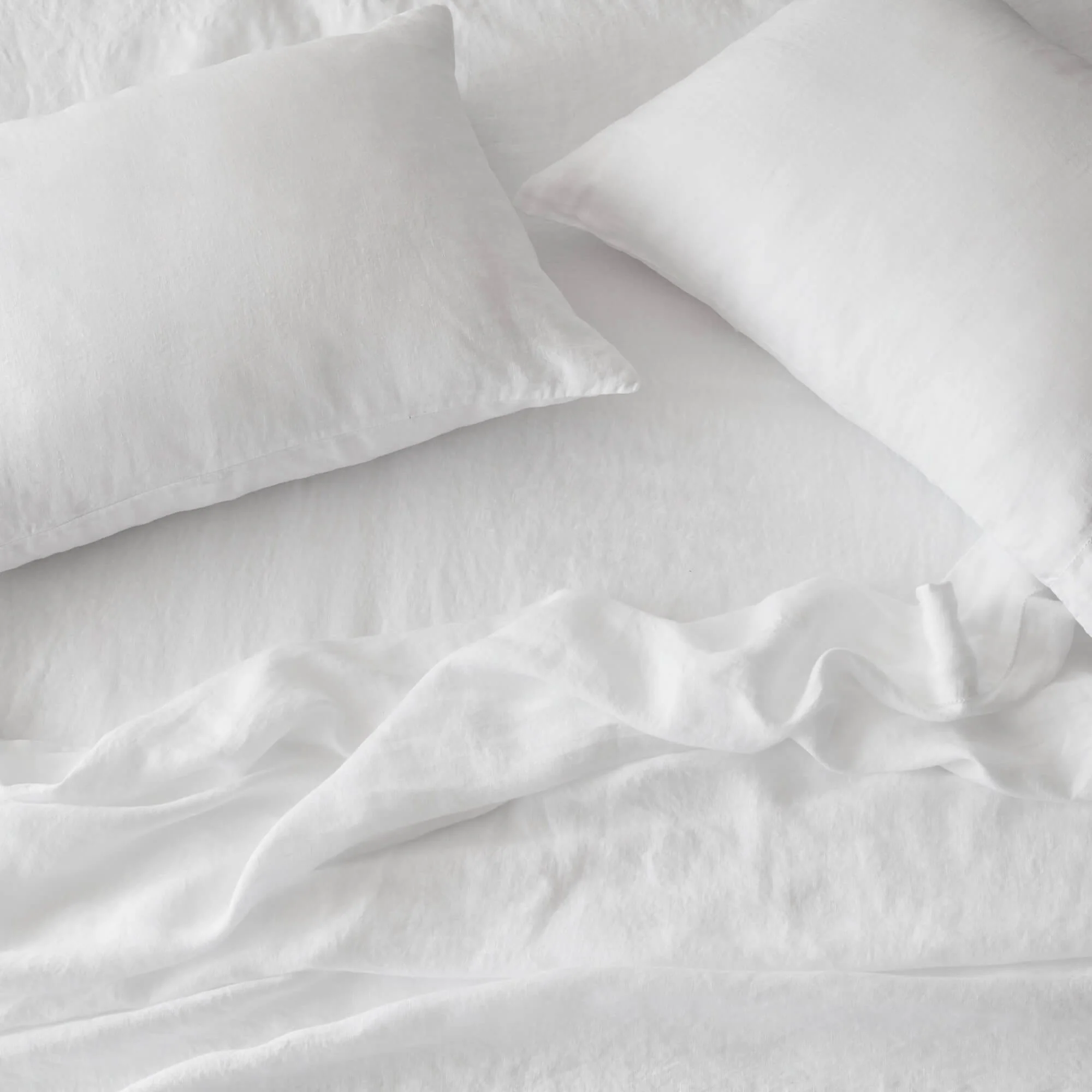 Stonewashed Linen Sheet Set - Image 26